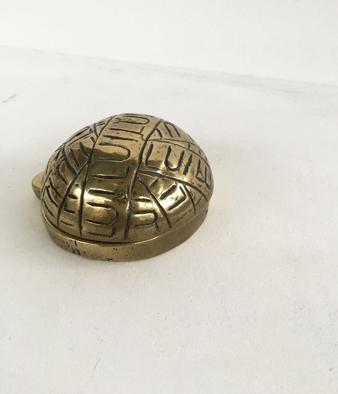 1978 Italy Bronze Abstract Sculpture By Fanna Roncoroni Lui Lei Him Her photo for sale