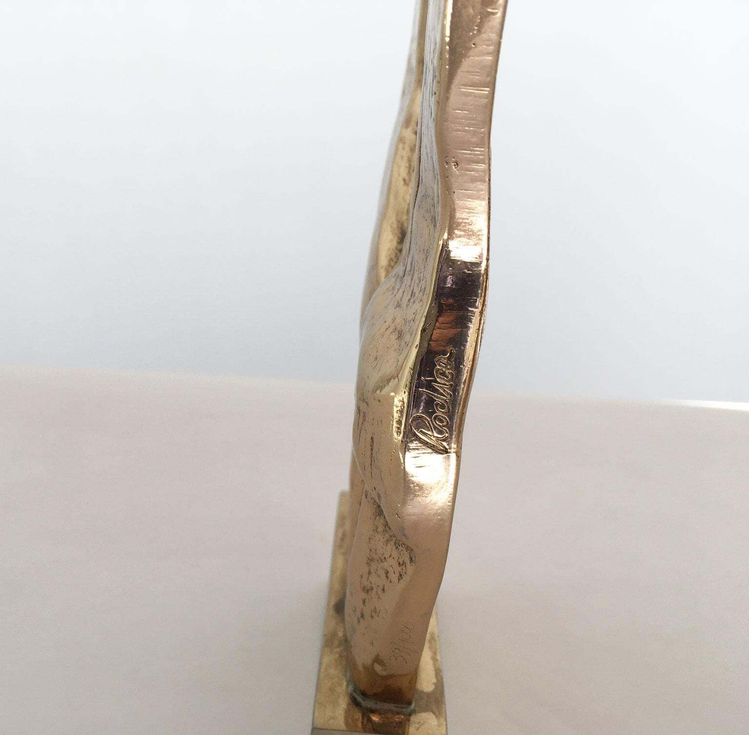 photo furniture 1980 Italy Post Modern Rodica Tanasescu Bronze Abstract Sculpture Insieme