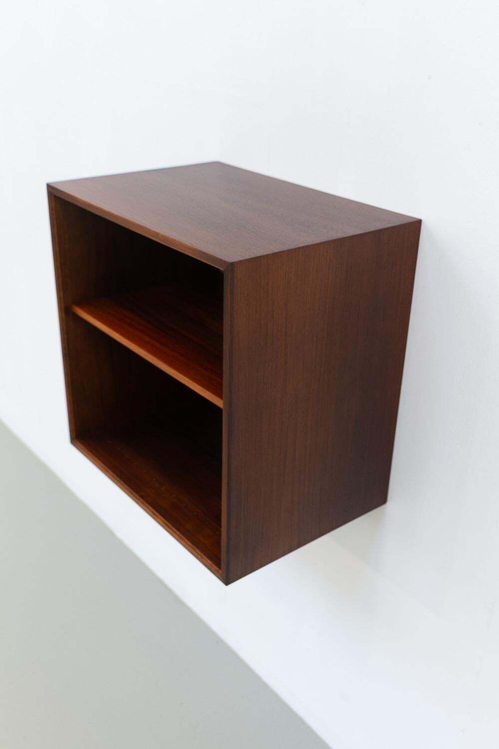 Danish Rosewood Floating Bookcase By Hg Furniture, 1960s. photo Furniture