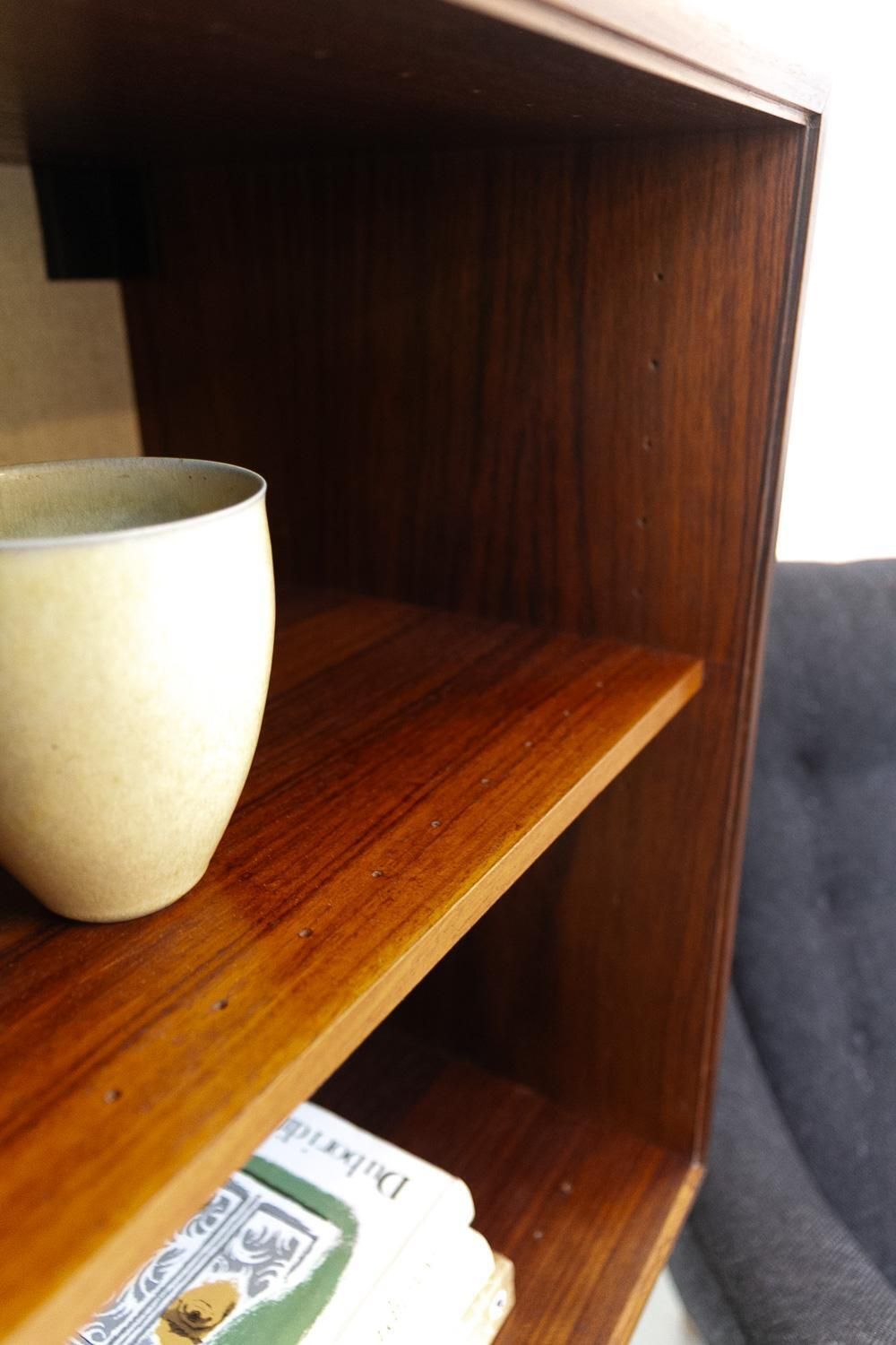 214.0 Danish Rosewood Floating Bookcase By Hg Furniture, 1960s. photo