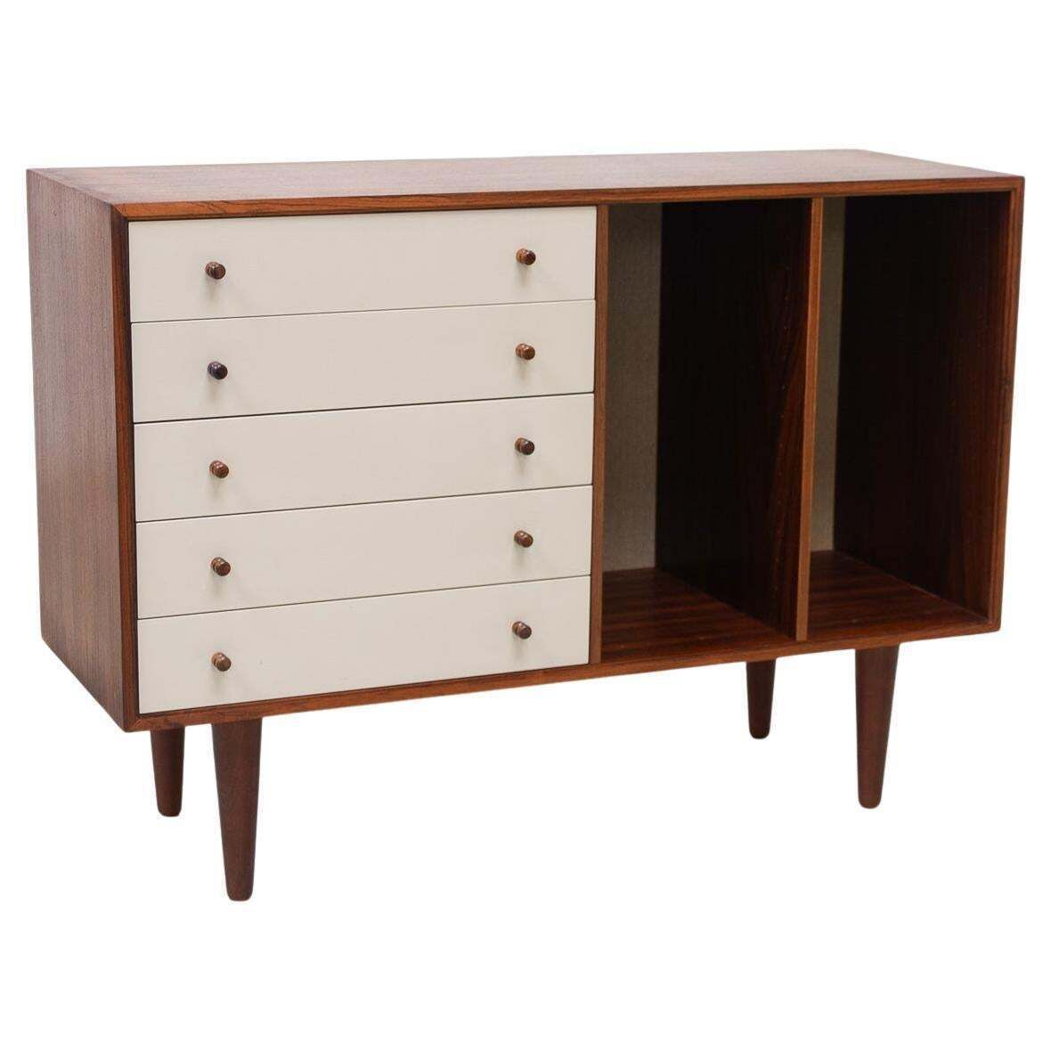 Danish Rosewood Sideboard With Drawers By Hg Furniture, 1960s.