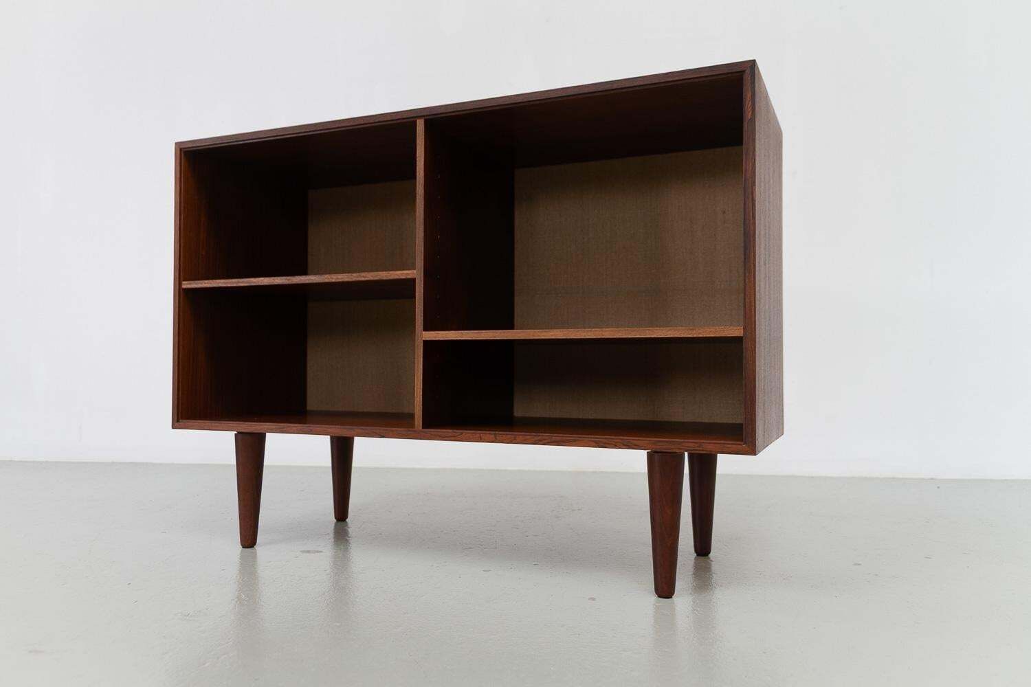 Danish Rosewood Sideboard With Shelves By Hg Furniture, 1960s. photo vintage