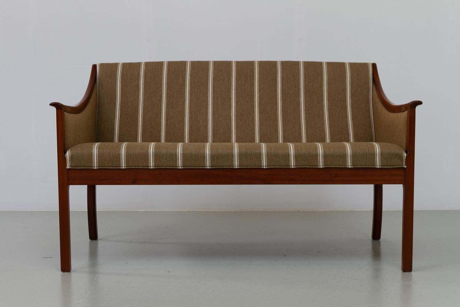 Danish 2 Seater Sofa By Ole Wanscher For Pj Møbler, 1960s. photo for sale