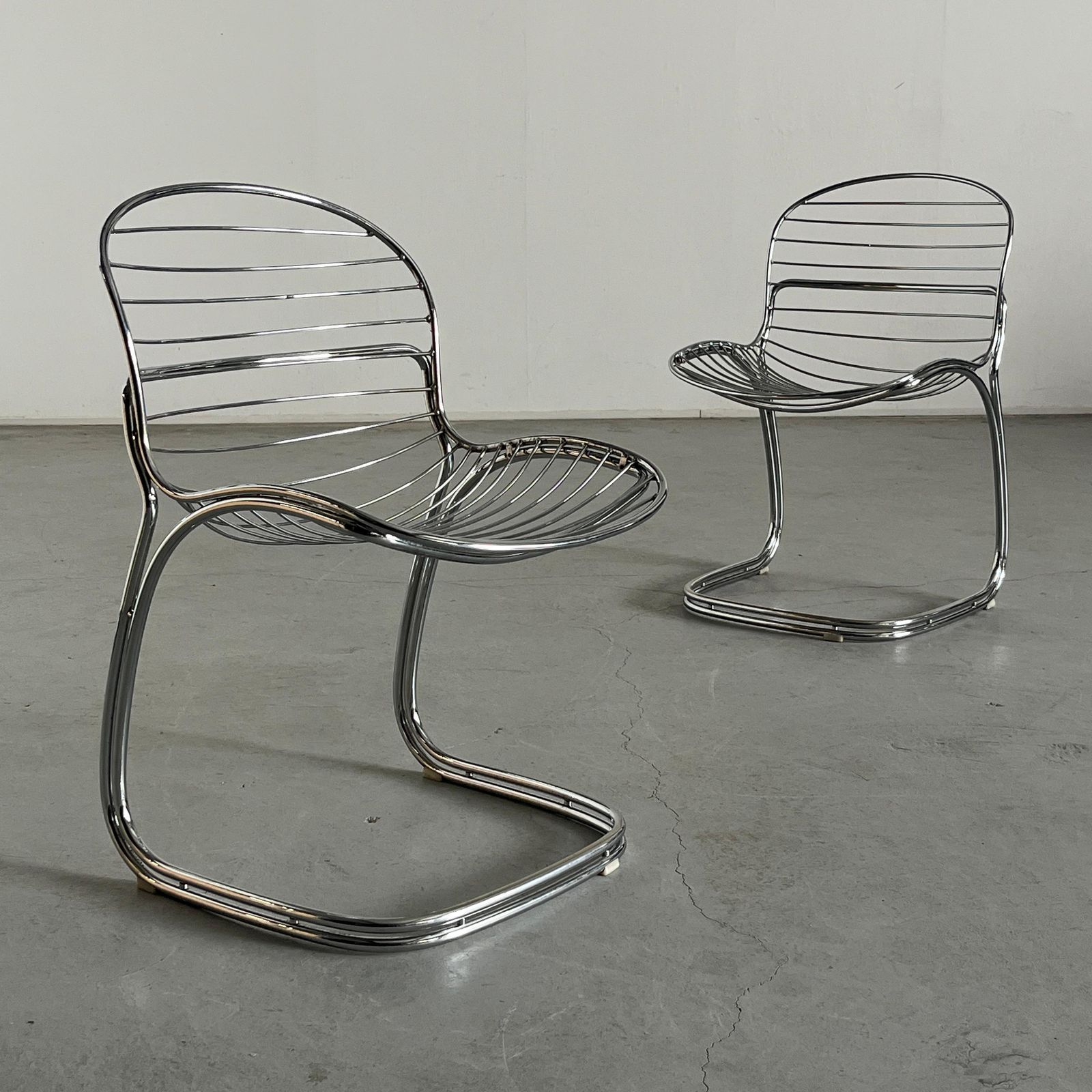 Iconic Vintage ‘Sabrina’ Dining Chairs By Gastone Rinaldi For Rima, 1970s Italy photo for sale