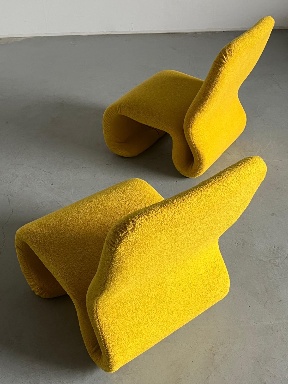 Pair Of Space Age Side Chairs By Olivier Mourgue, 1970s France photo buy