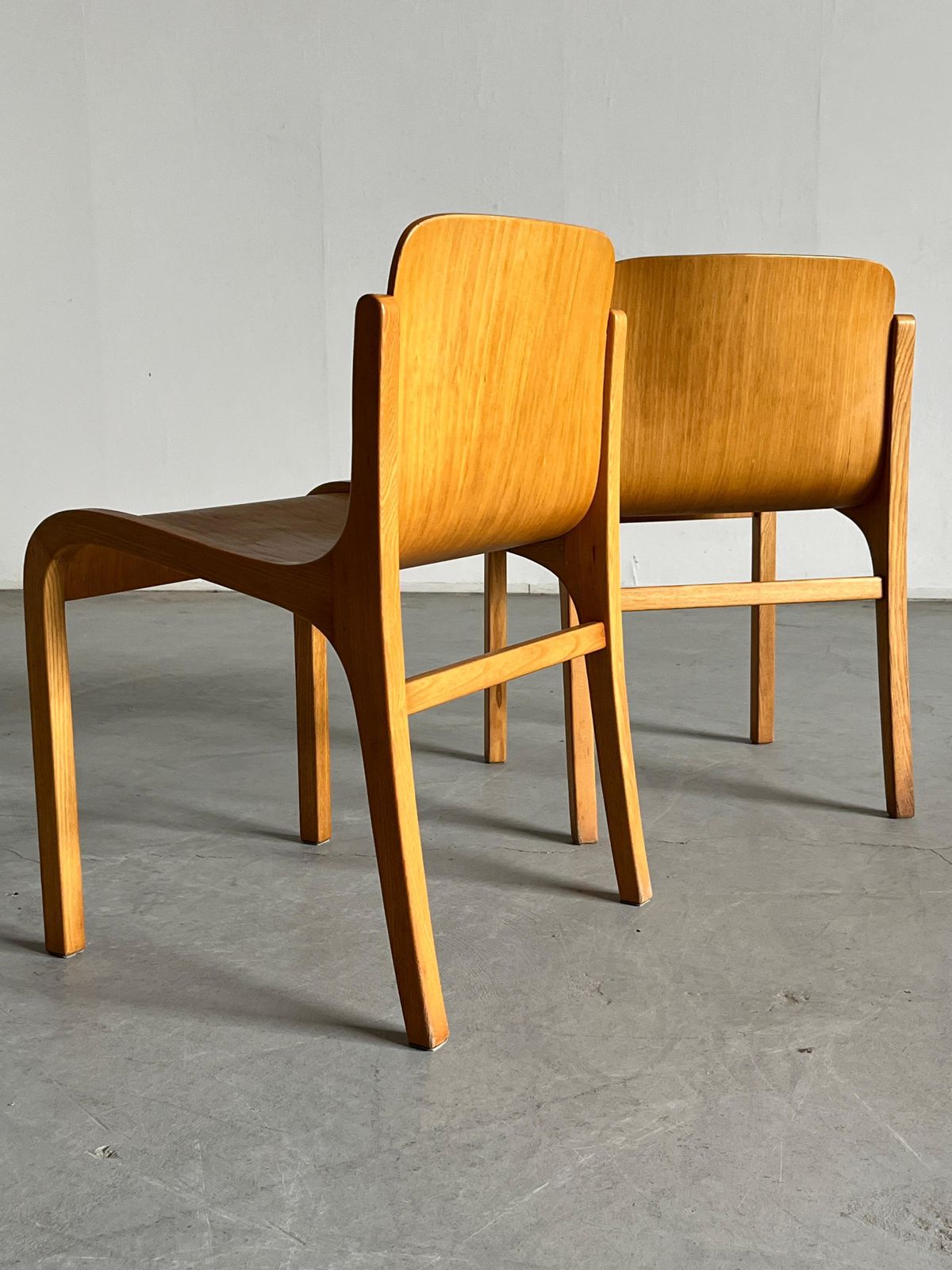 photo furniture Set Of 4 Vintage Mito Chairs By Carlo Bartoli For Tisettanta, 1960s Italy