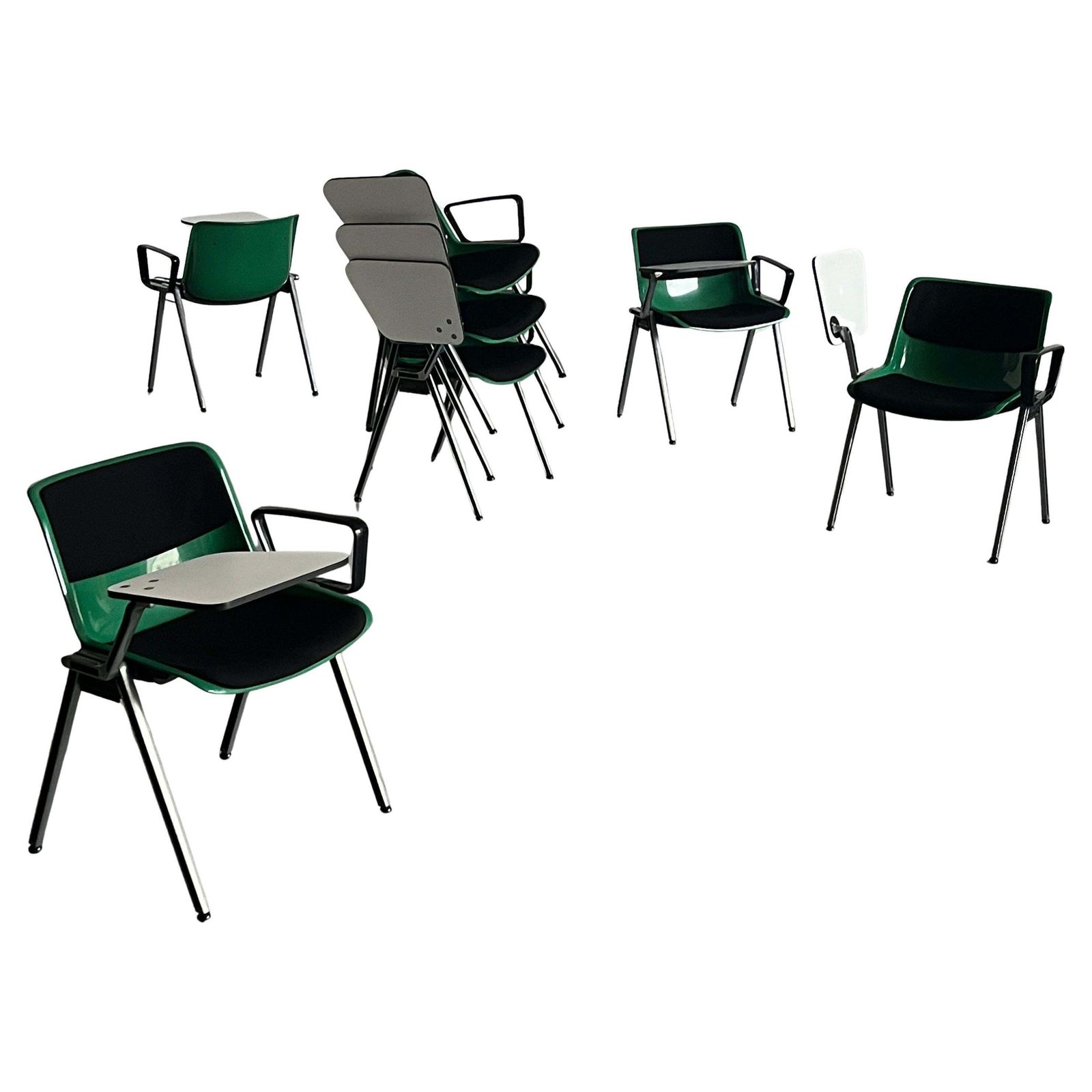 1 Of 9 Vintage 'Modus' Office Armchair By Osvaldo Borsani For Tecno, Italy 1970s