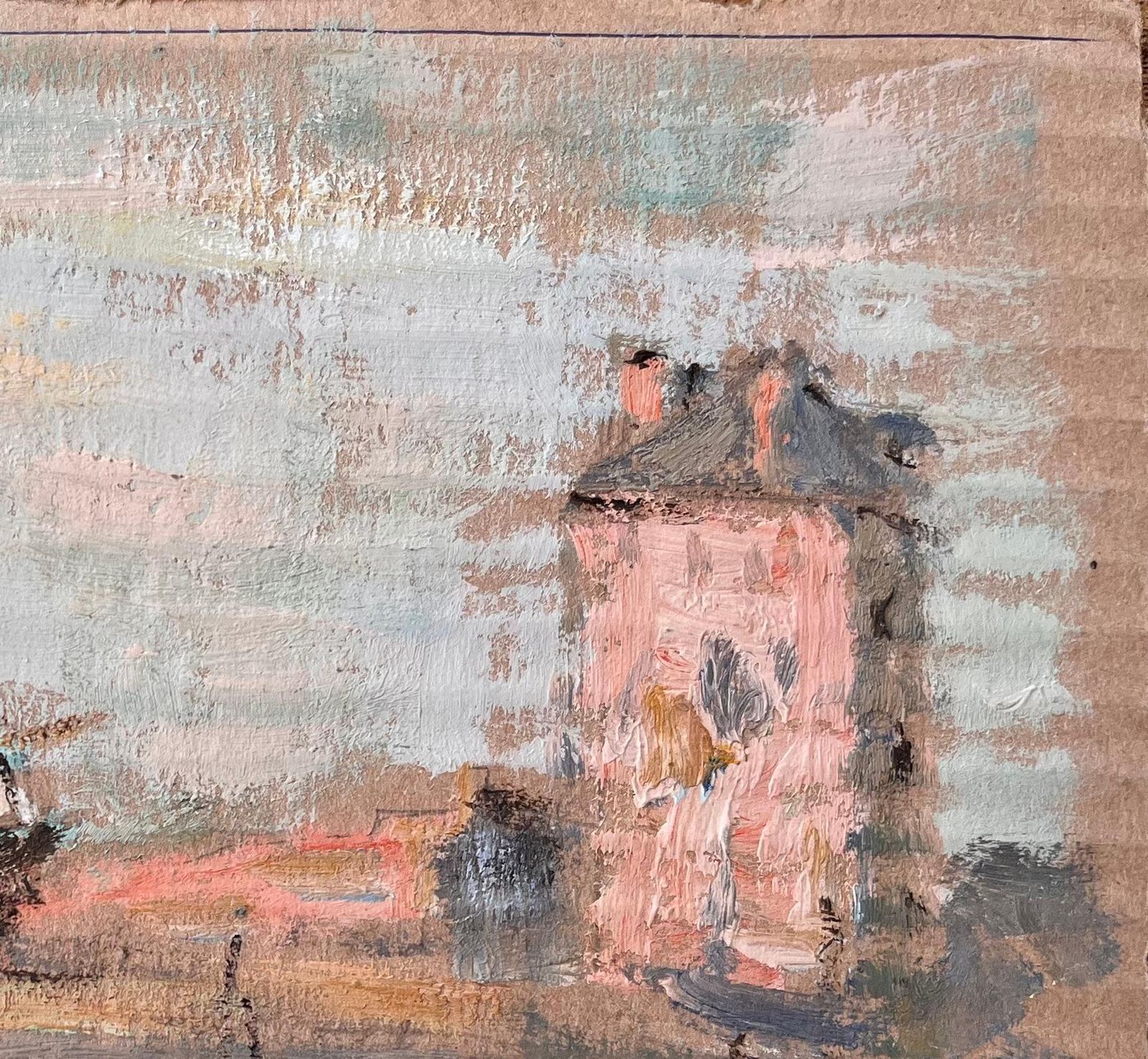Fanch Lelfrench Harbour Scene With Lighthouse And Boats In Camaret By Fanch Lel photo for sale
