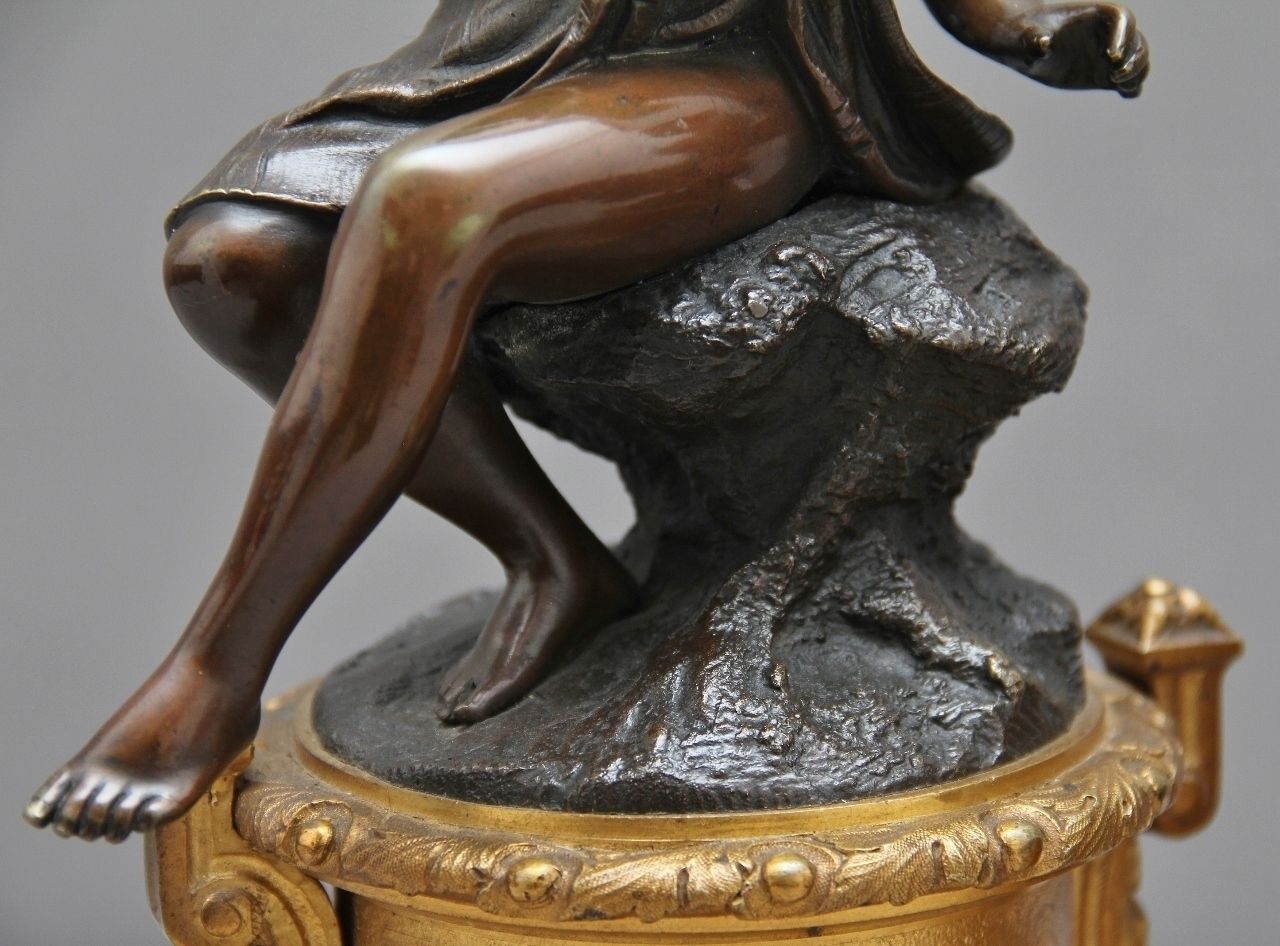 photo for sale Pair Of 19th Century French Bronzes