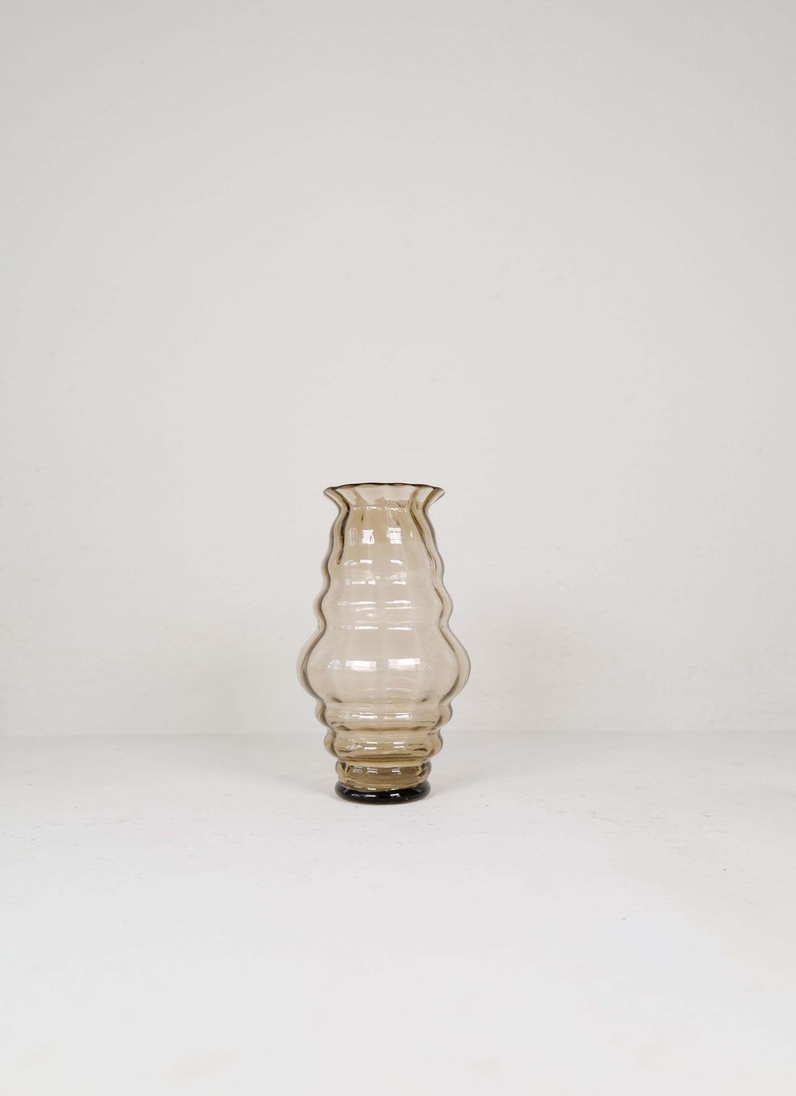 Art Deco / Swedish Grace Set Of 4 Glass Vessels Simon Gate Orrefors Sweden 1920s photo 1106.0