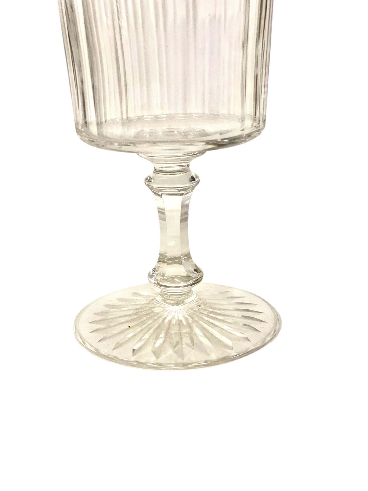 photo furniture French Crystal Set Of 18 Glasses And 4 Decanters, 19th Century