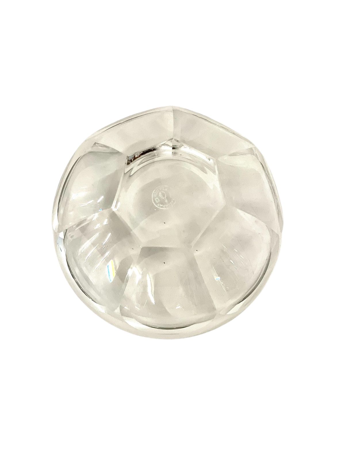 photo vinterior Set Of 8 Hand Cut Vintage Crystal Bowls By Baccarat, France 20th Century