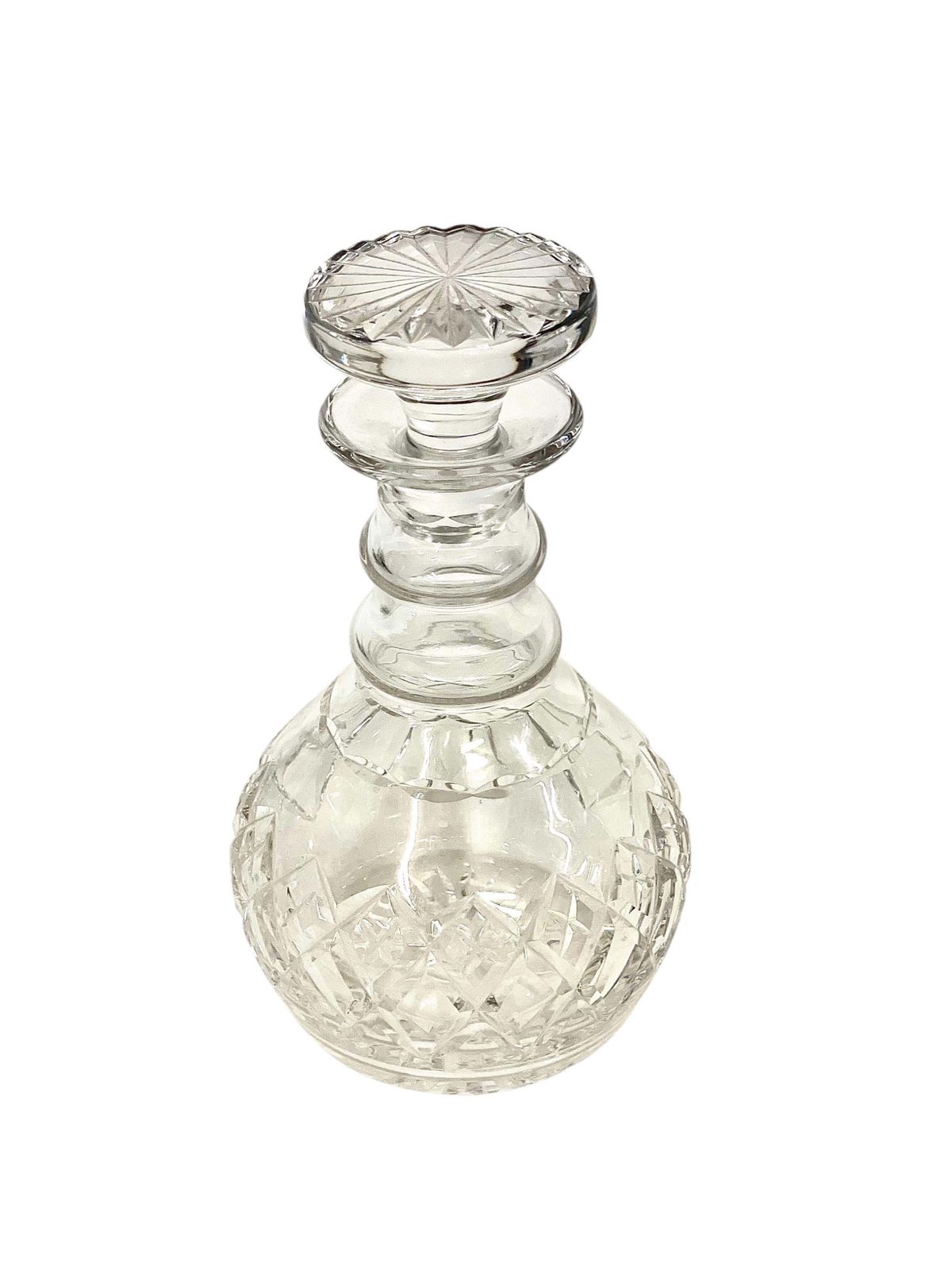 photo for sale 20th Century Saint Louis Style Crystal Decanter