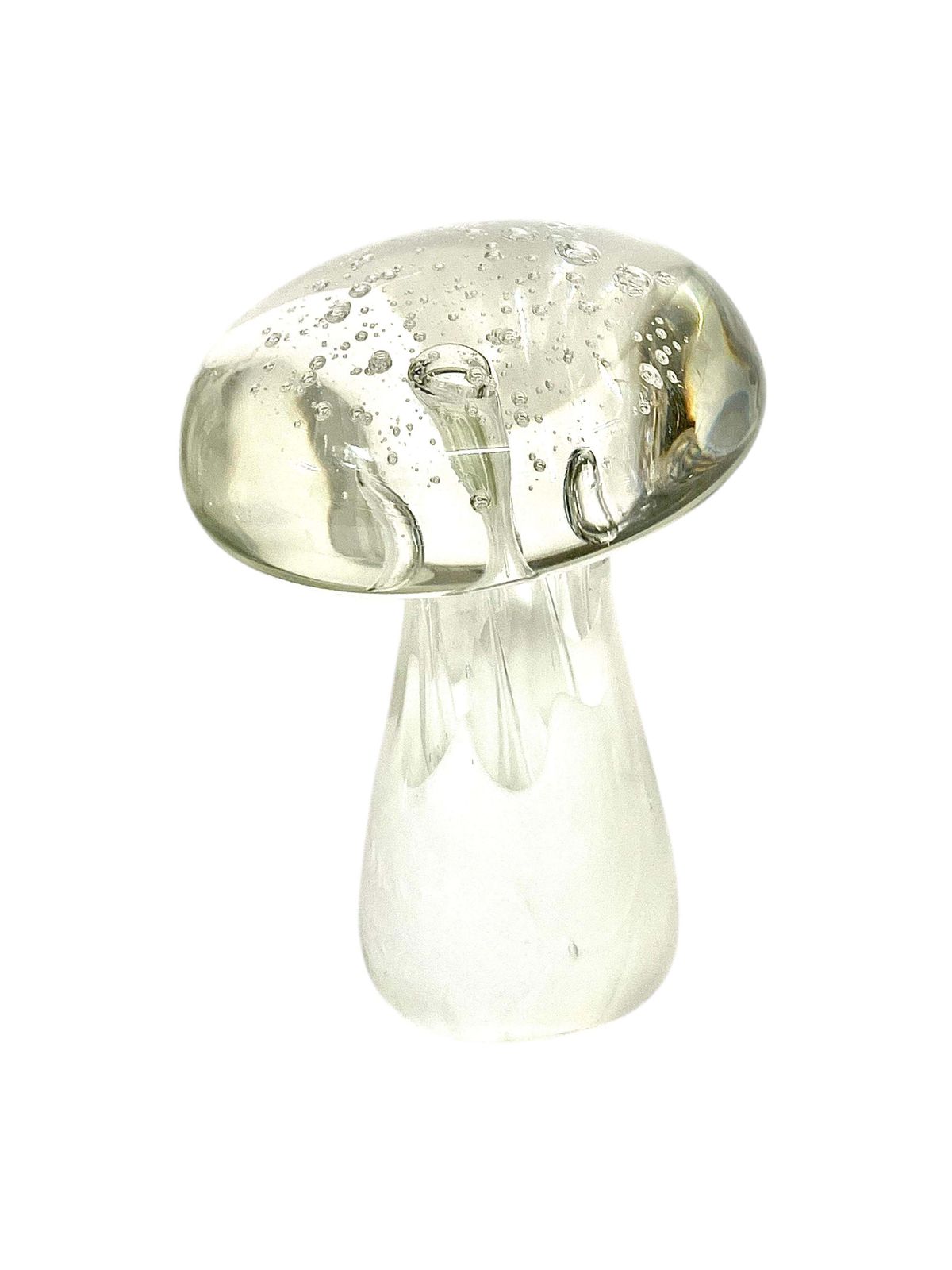 photo for sale 20th Century Murano Blown Glass Paperweight Mushroom