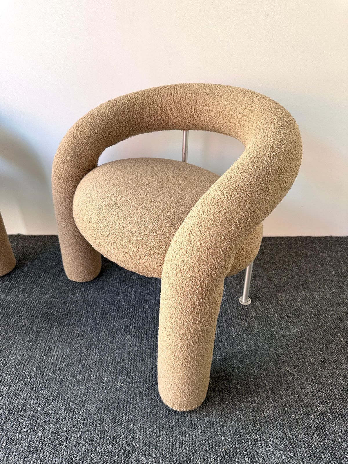 Pair Of Tube Armchairs By Bartoli For Rossi Di Albizzate. Italy, 1970s photo vinterior