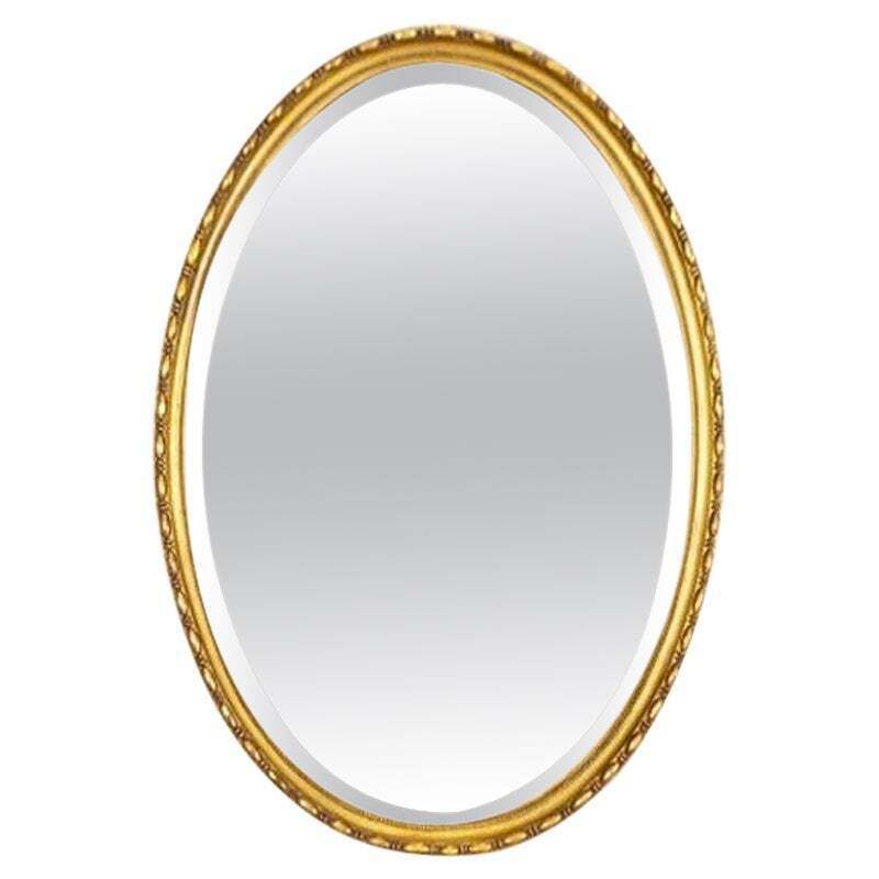 Gilded Wall Mirror In The Louis XVI Style, Early 20th Century