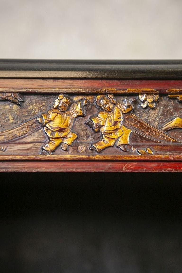 photo vinterior Oriental Commode/Bookcase From The Mid. 20th Century