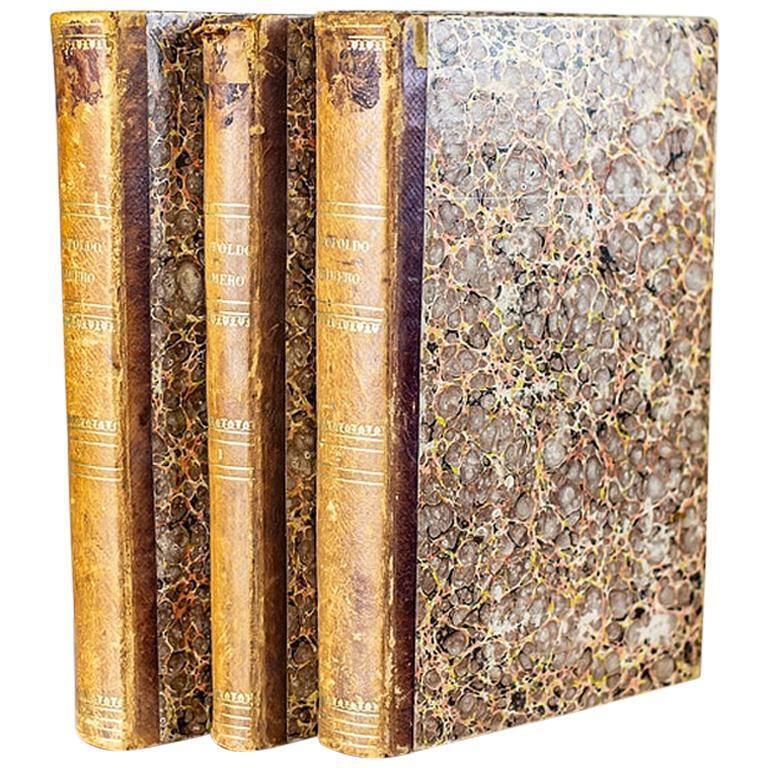 Antique Books Circa 1696, The Life Of Leopold I Hapsburg