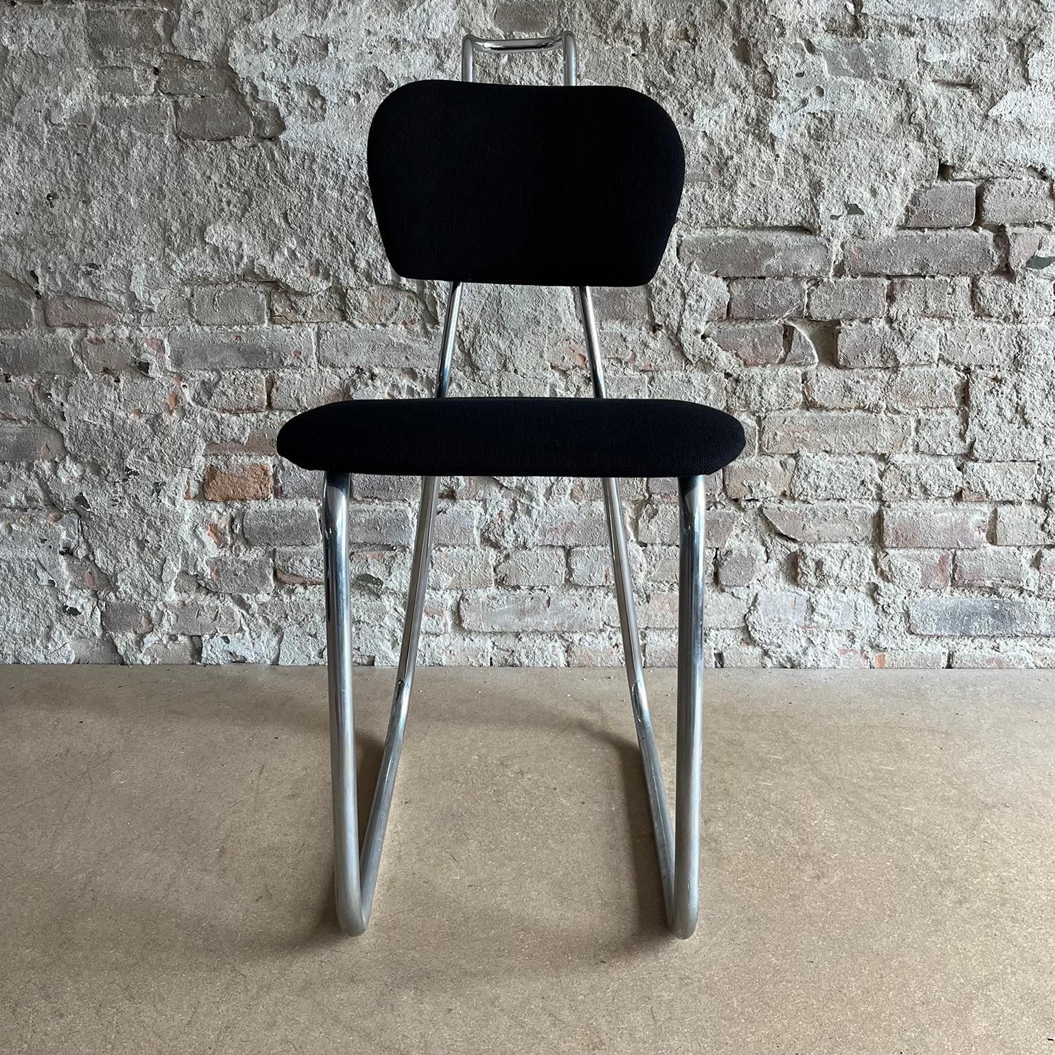 W.H. Gispen For Gispen Culemborg, Holland, Original Pre War Typing Chair In Blac photo 596.0