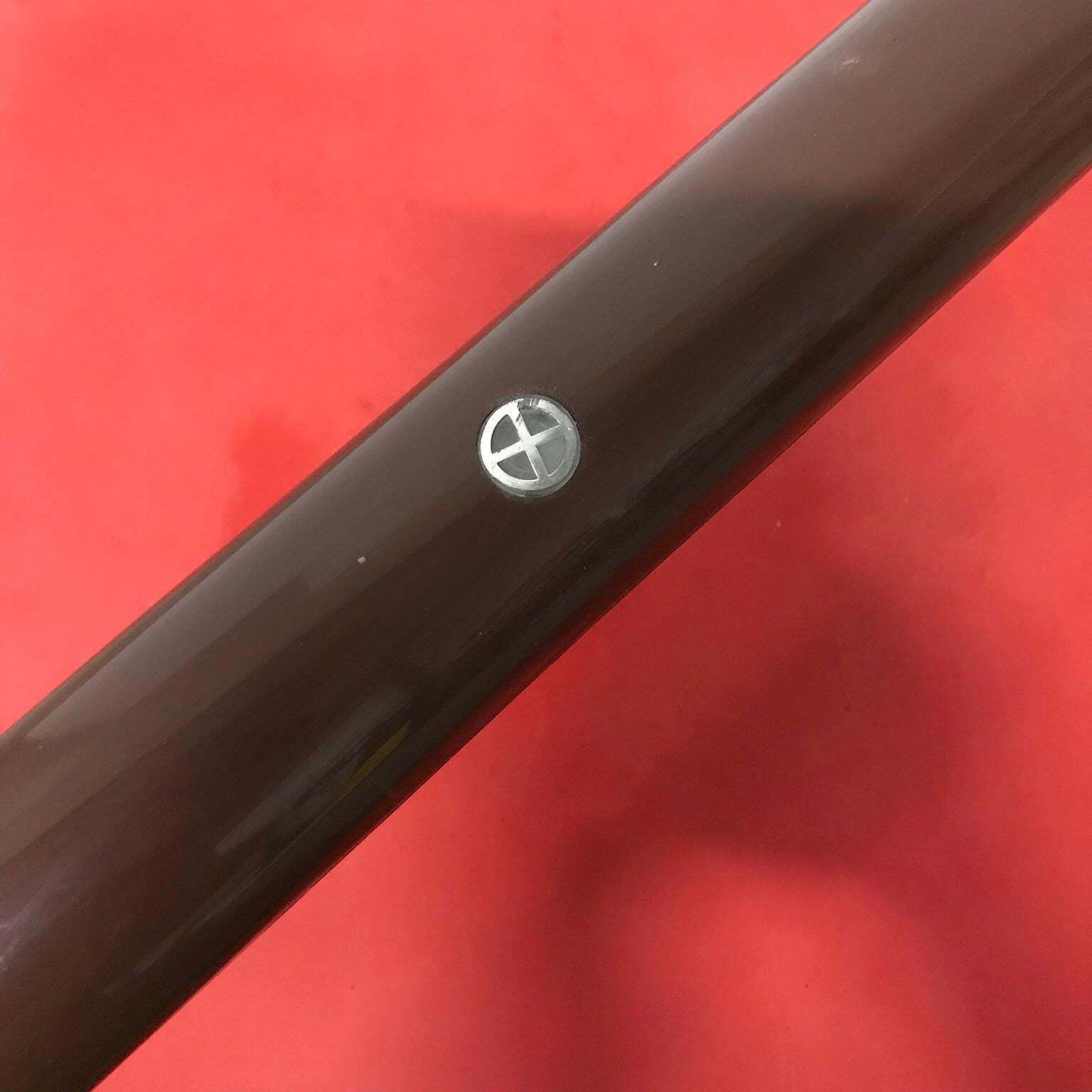 1960, Anders Pehrson For Atelje Lyktan, Sweden, Tube Desk Lamp In Brown Plastic photo 558.0