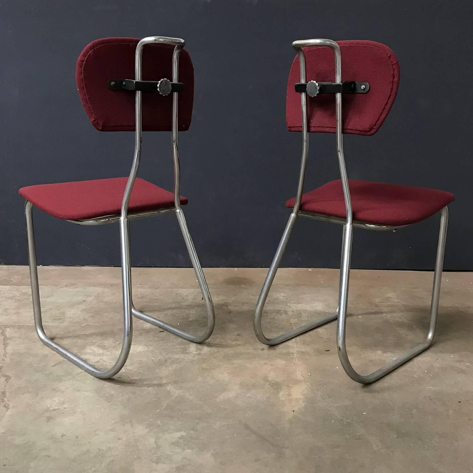 1932, W.H. Gispen For Gispen Culemborg, Holland, Original Pre War Typing Chairs photo furniture