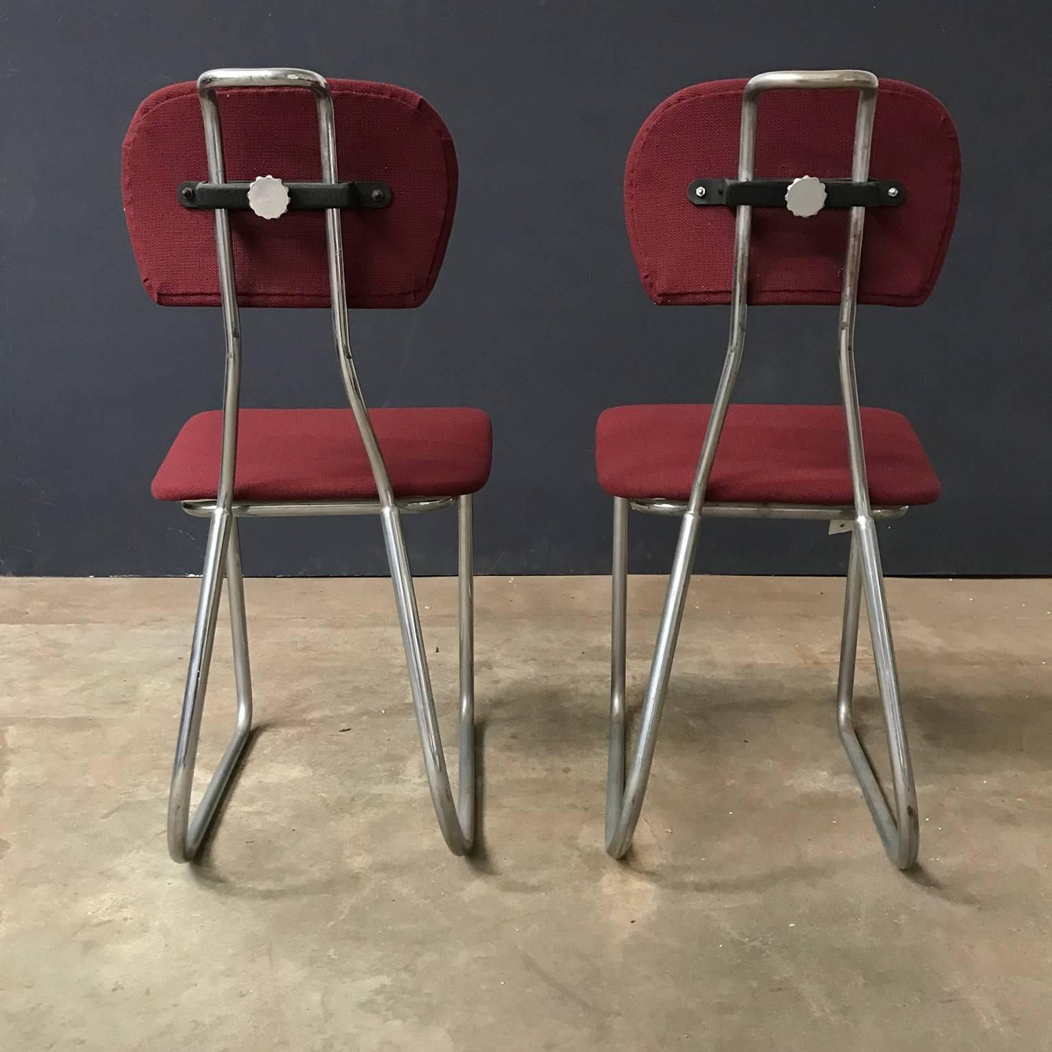1932, W.H. Gispen For Gispen Culemborg, Holland, Original Pre War Typing Chairs photo Furniture