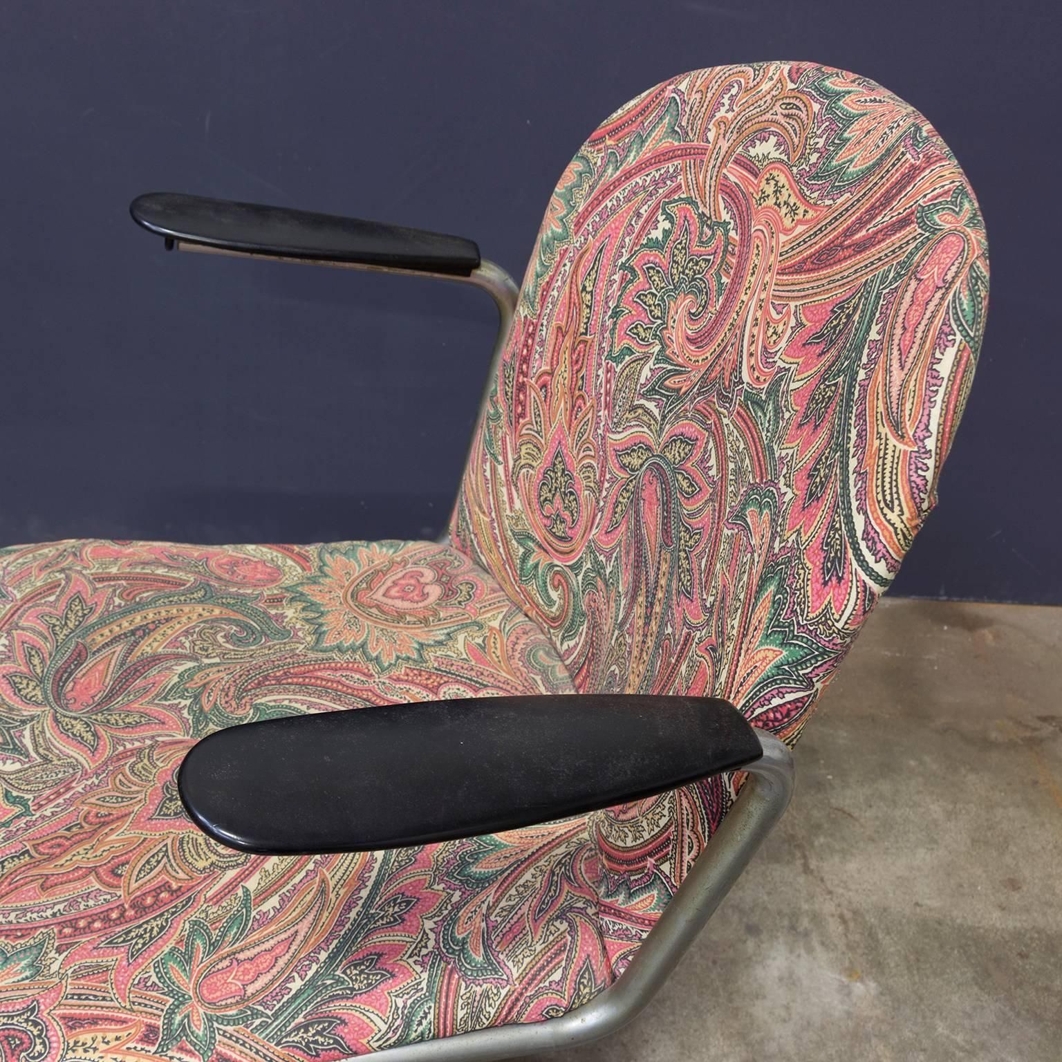 1935, W.H. Gispen By Gispen Culemborg, Office Chair 356, Bakelite Armrests photo vinterior