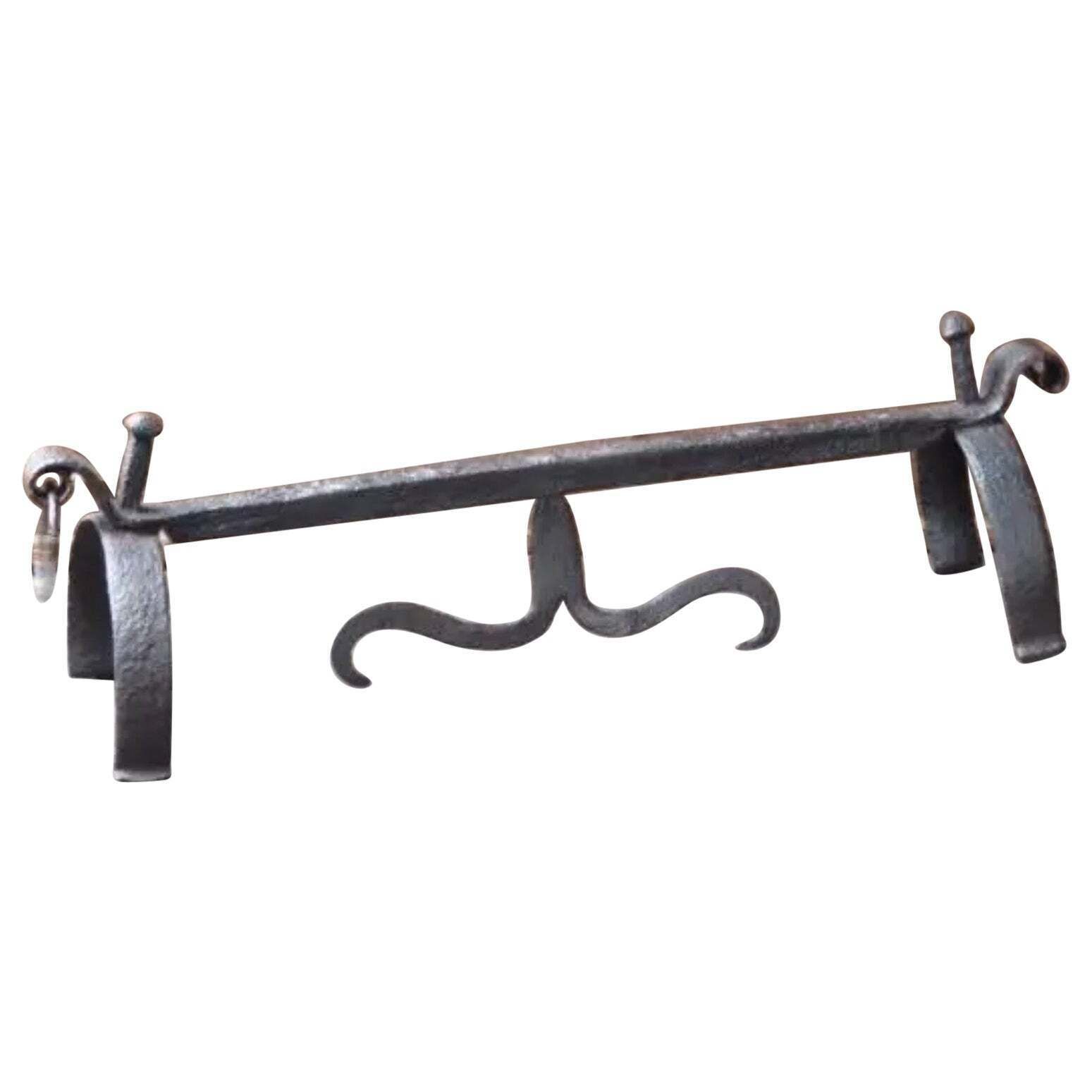 Gothic Rest For Fireplace Tools, 17th Century