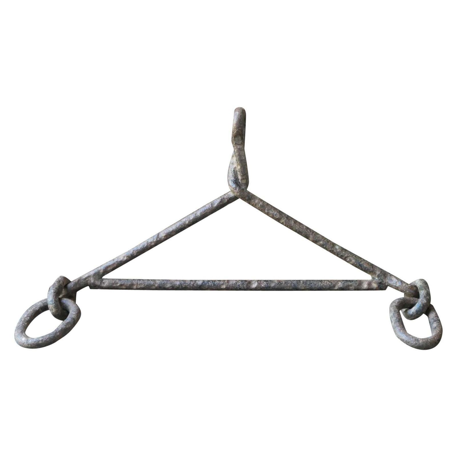 Large 17th Century French Fireplace Pot Hook, Louis XIV Period