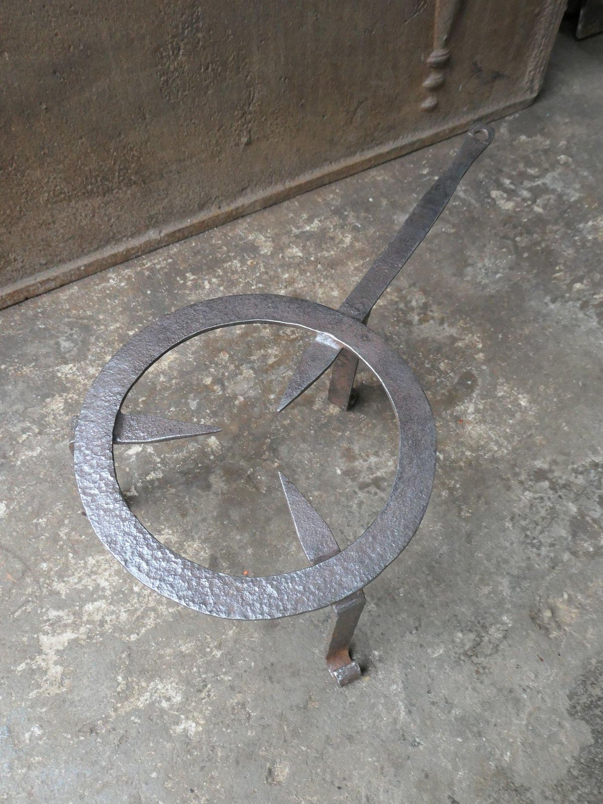 Large French Early 19th Century Neoclassical Period Trivet photo for sale