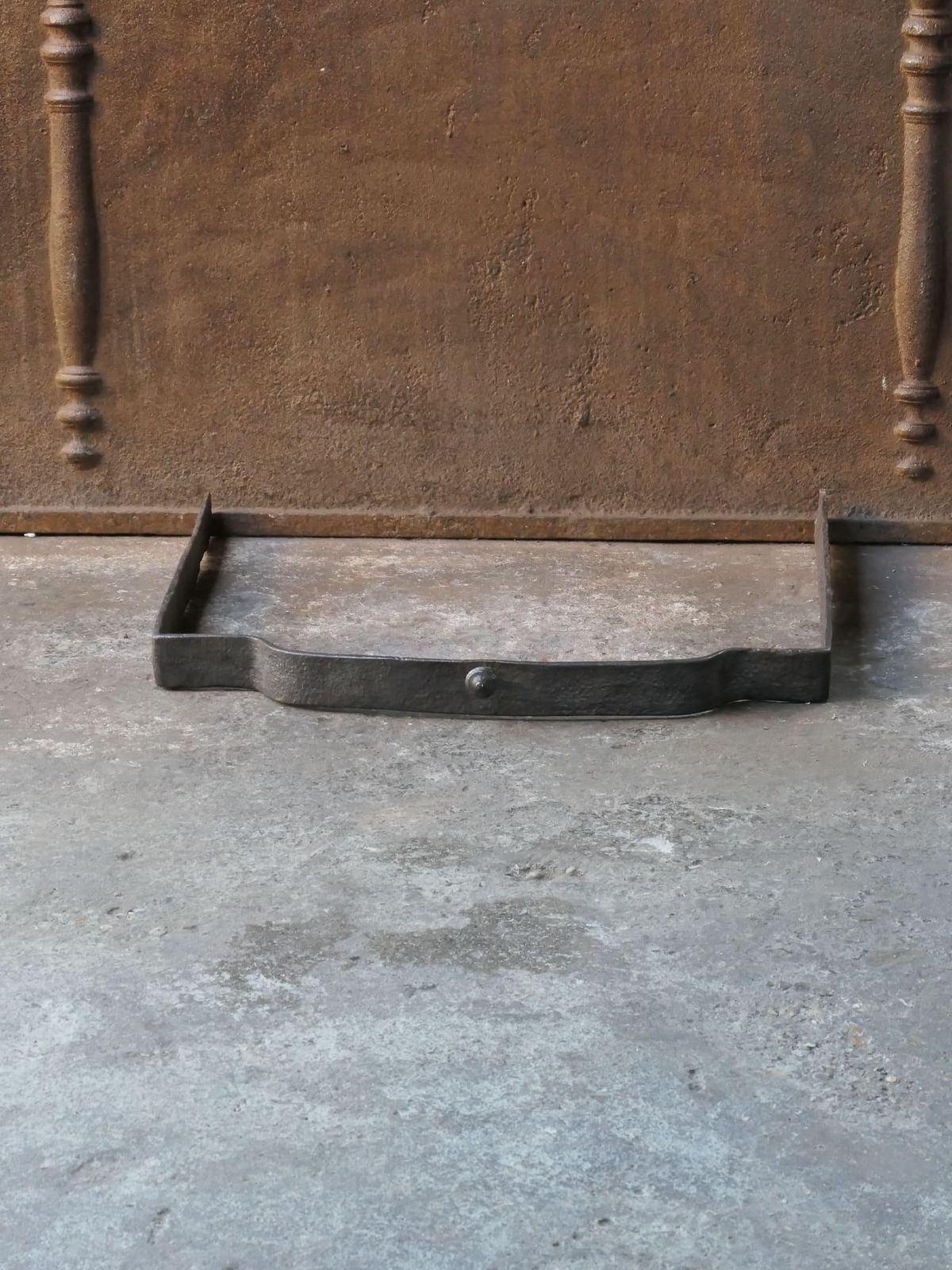 19th Century French Napoleon III Fireplace Fender, Victorian Period photo furniture