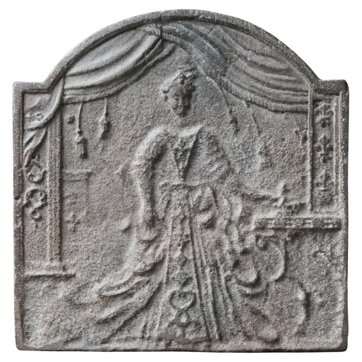 19th Century French 'Marie Leszczyńska' Fireback