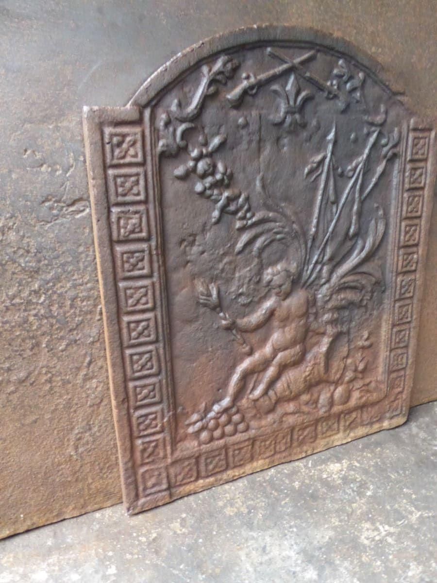20th Century French Napoleon III Style Fireback / Backsplash photo vinterior