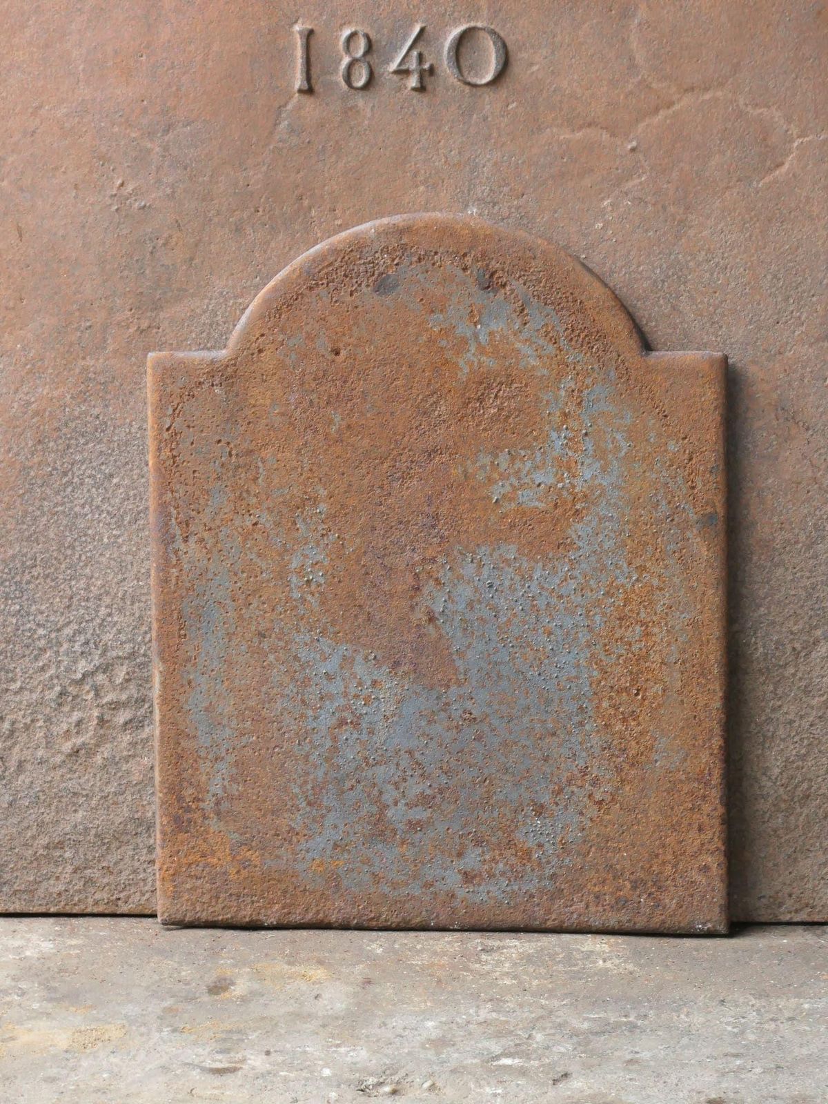 photo for sale French 'Pillars Of Freedom' Fireback / Backsplash, 18th   19th C. Neoclassical P