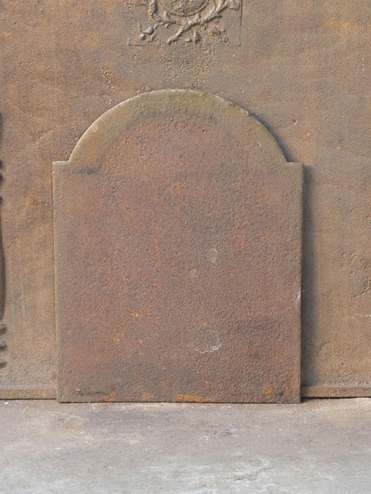 Home Fixtures French 'Pillars Of Freedom' Fireback / Backsplash, Early 19th Century, Neoclassi photo