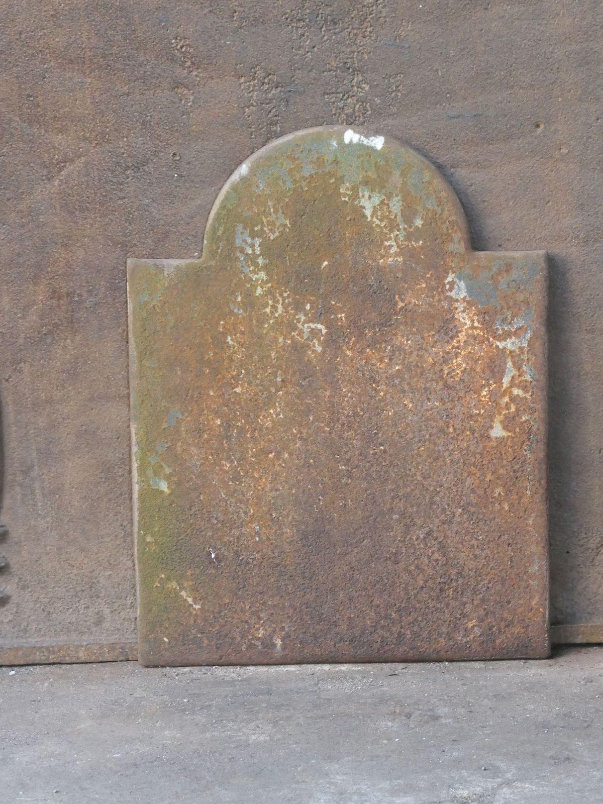 Home Fixtures French Neoclassical 'Pillars Of Freedom' Fireback / Backsplash, Early 19th Centu photo
