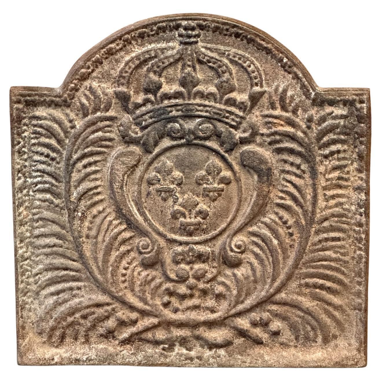 Louis XV Style 'Arms Of France' Fireback / Backsplash