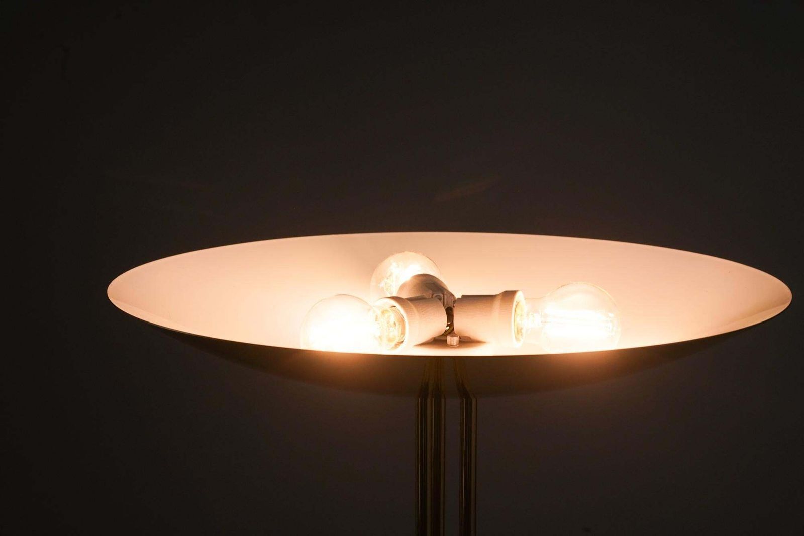 Rare Brass Floor Lamp, J.T Kalmar, 1970/1980s photo vinterior