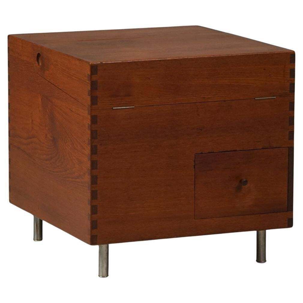 Rare Model At 34 Bar Cabinet, Hans J. Wegner, Andreas Tuck, 1960s