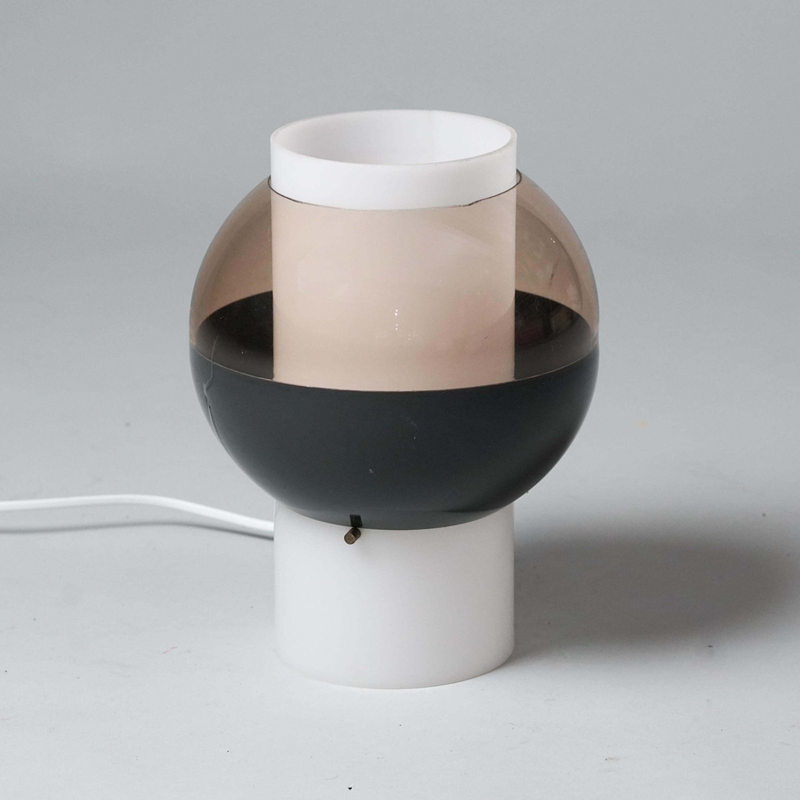 Rare Space Age Table Lamp, Attr. Yki Nummi, Stockmann Orno, 1970s photo furniture