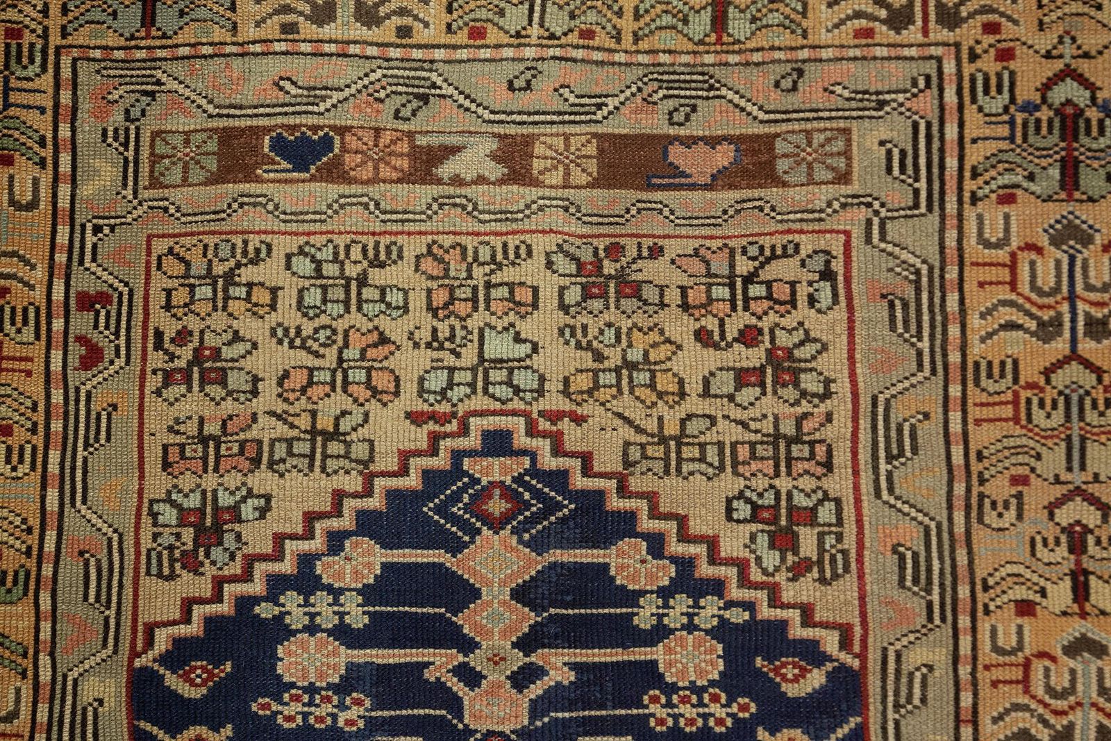 Turkish Rug Kula Prayer photo vintage