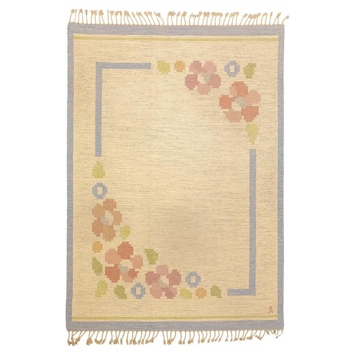 Scandinavian Rug Soft Color Palette Oa