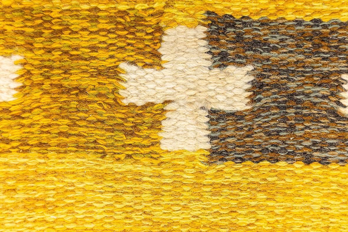 Scandinavian Rug Rollakan By Ingegerd Silow photo Textiles