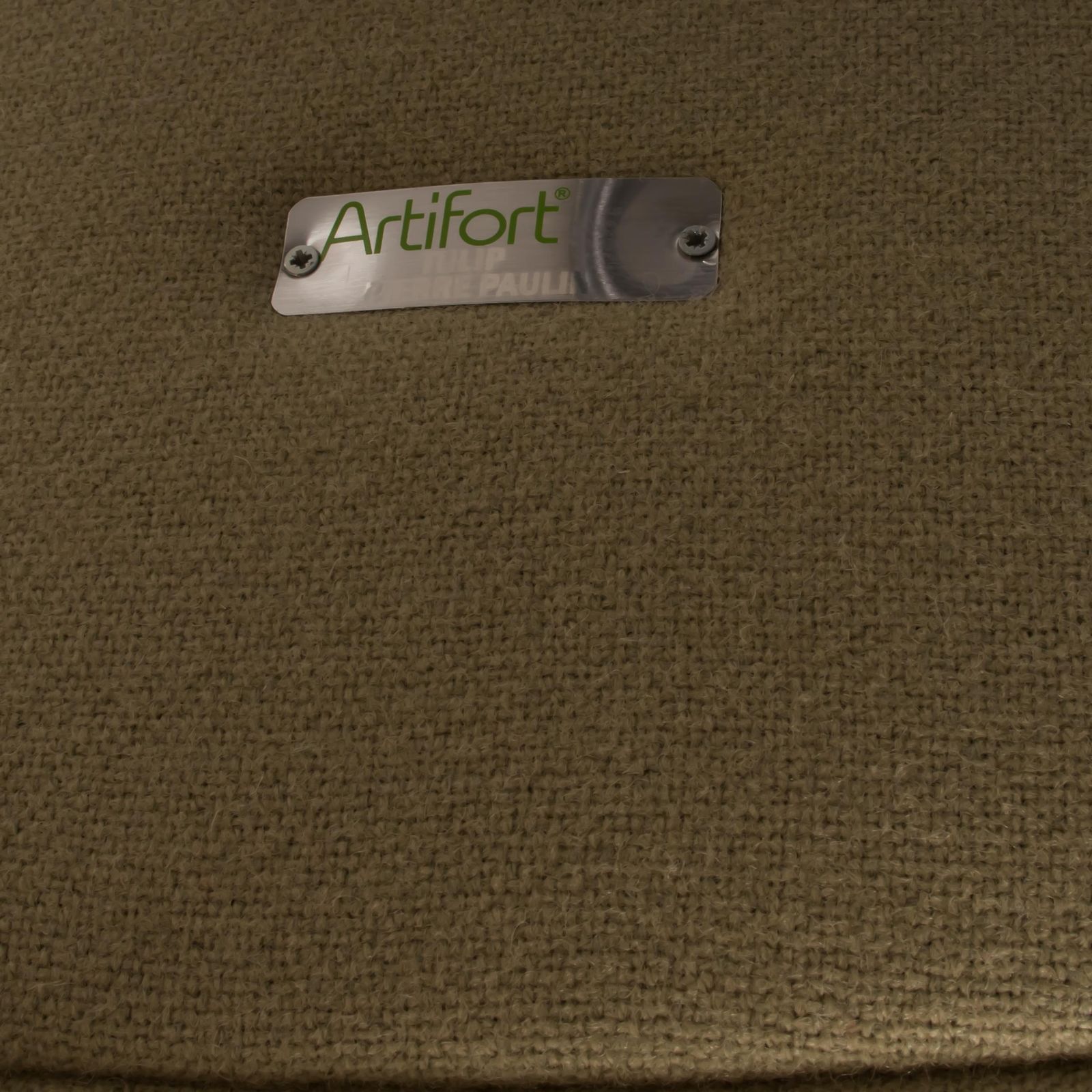 photo vintage Artifort By Pierre Paulin Green Fabric Little Tulip Swivel Chairs, Set Of Three