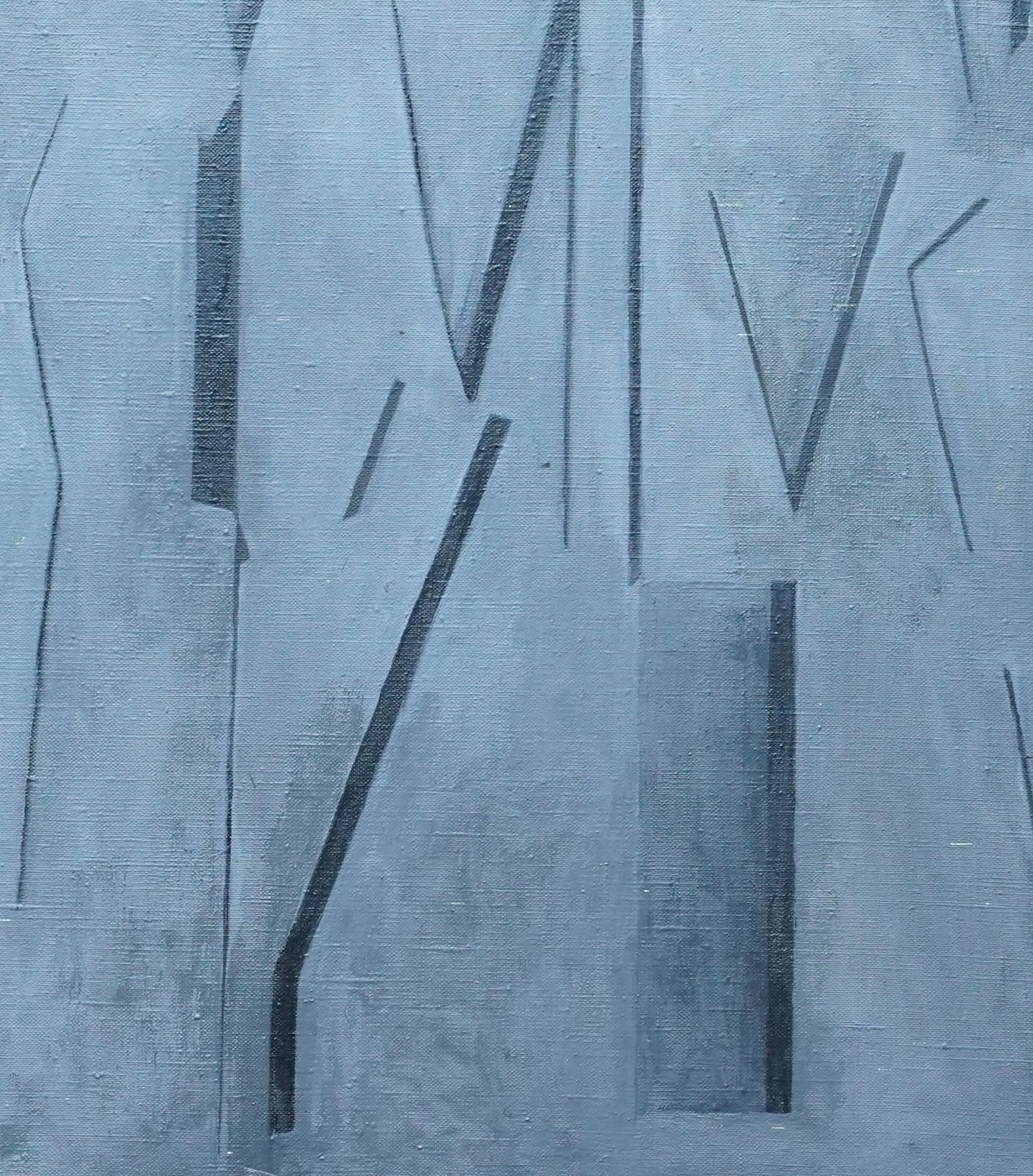 Penelope Ellisconceptual Abstract VI   British Sixties Abstract Art Oil Painting Female Artist1963 photo for sale