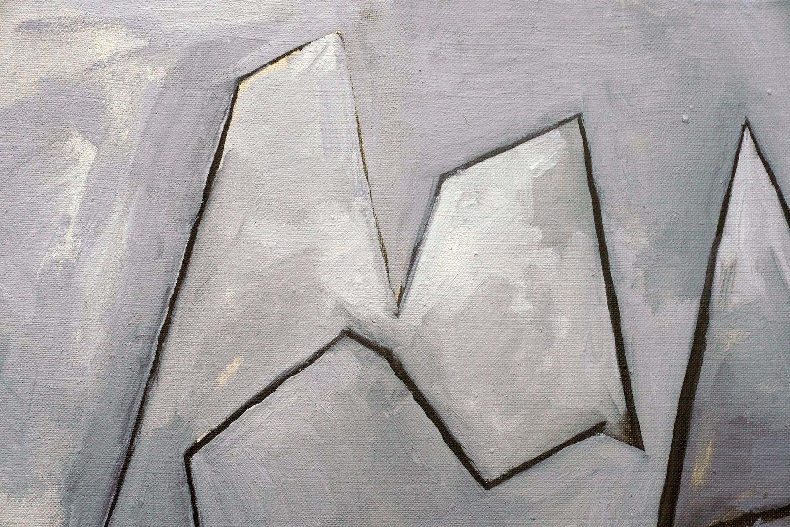 Penelope Ellisconceptual Abstract VII   British Sixties Art Oil Painting Female Artist1963 photo buy