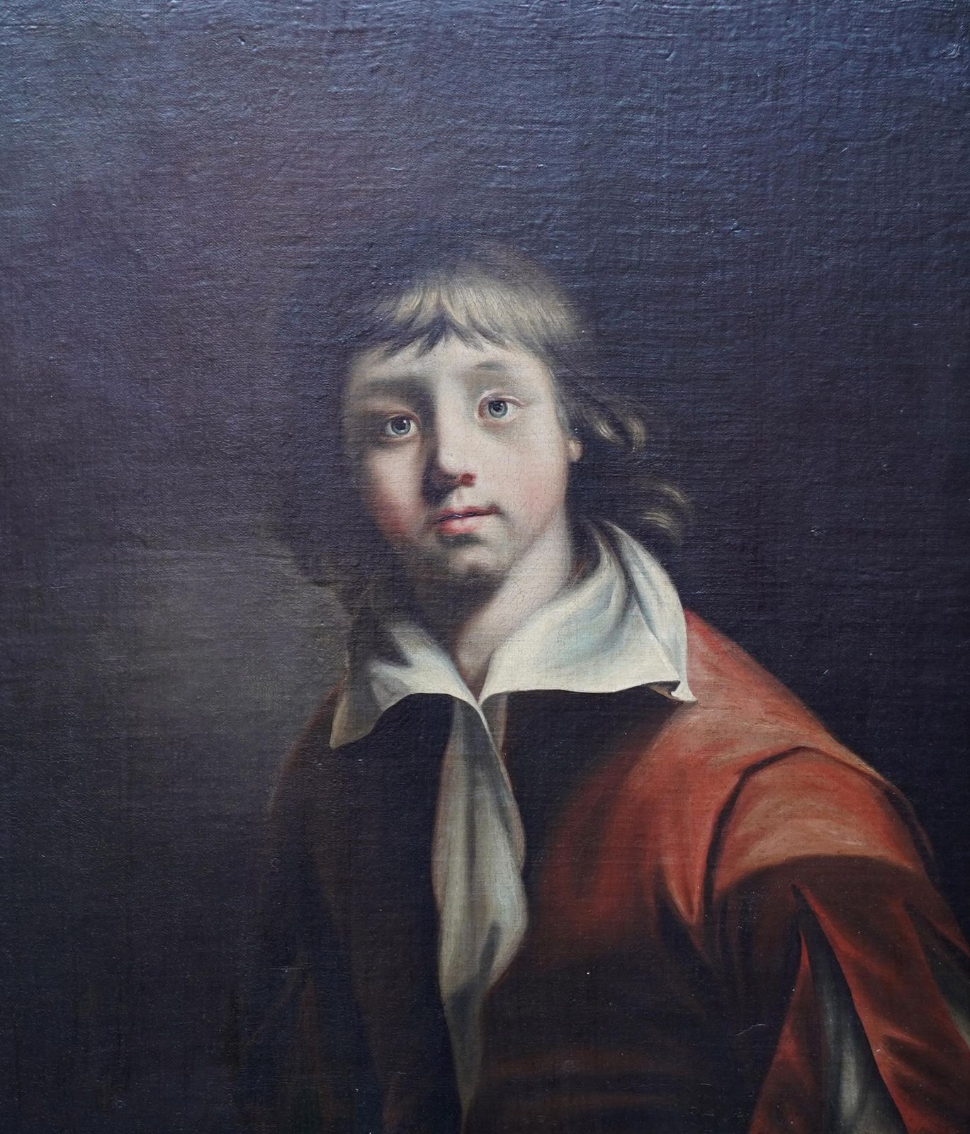photo furniture Portrait Of A Young Boy   British Art 1780 Old Master Male Portrait Oil Paintingcirca 1780