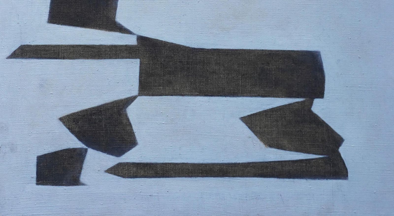 Penelope Ellisconceptual Abstract III   British Sixties Art Oil Painting Female Artist1963 photo 3264.0