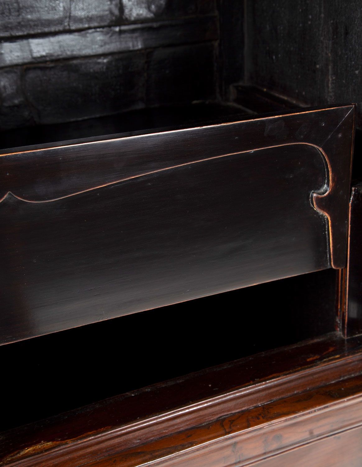An Early 18th Century Pair Of Chinese Square Corner Cabinets photo for sale
