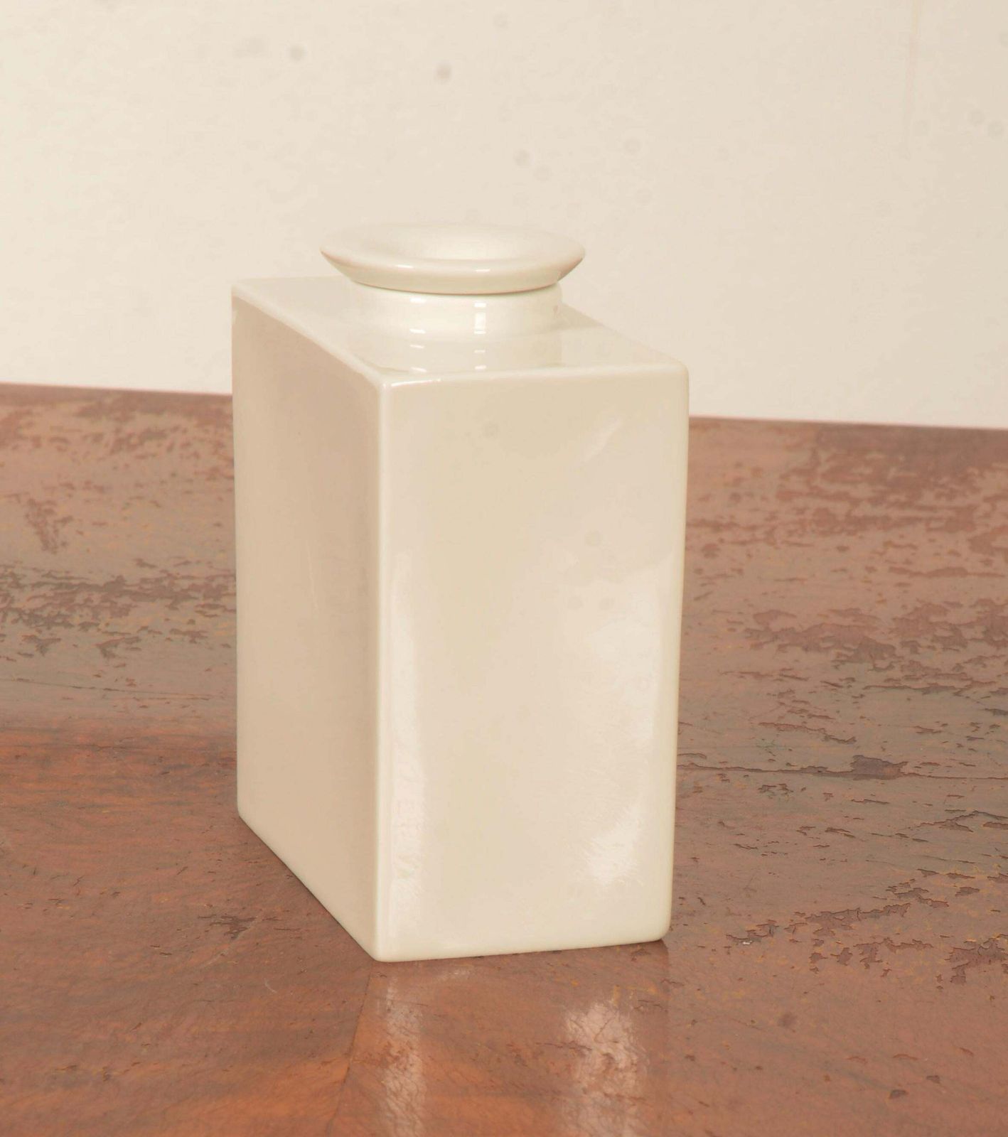 Kpm Berlin White Porcelain Tea Box Designed By Trude Petri photo buy